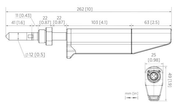 DMP80 z gwintem G 1/2