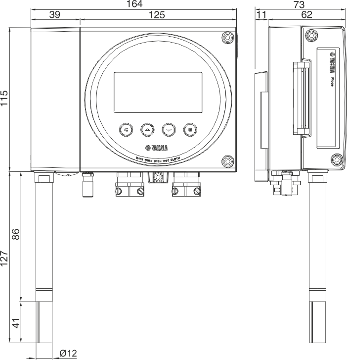 Wymiary HMT361